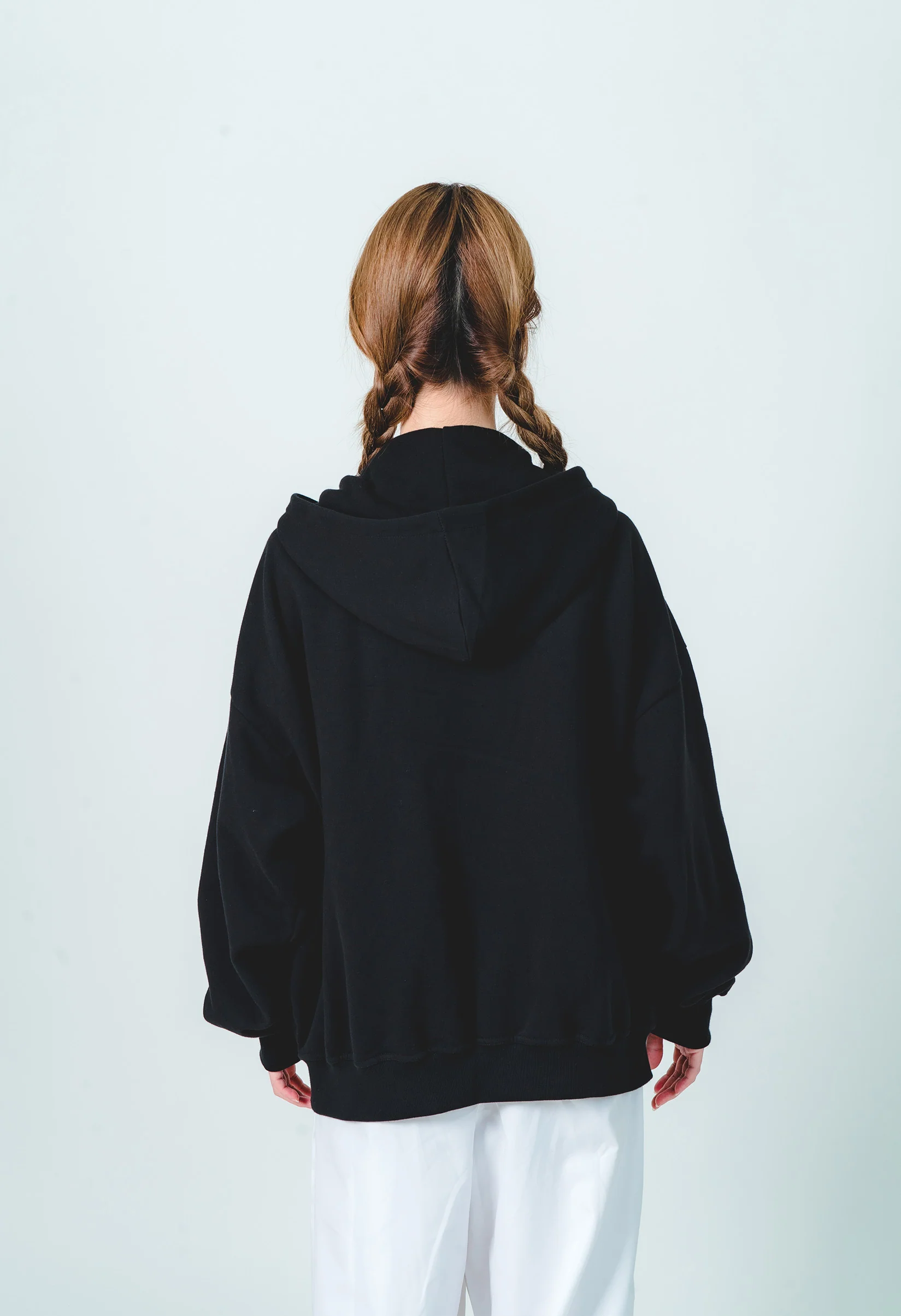 [IN STOCK] Black Ghosts Zip Hoodie - Image 3