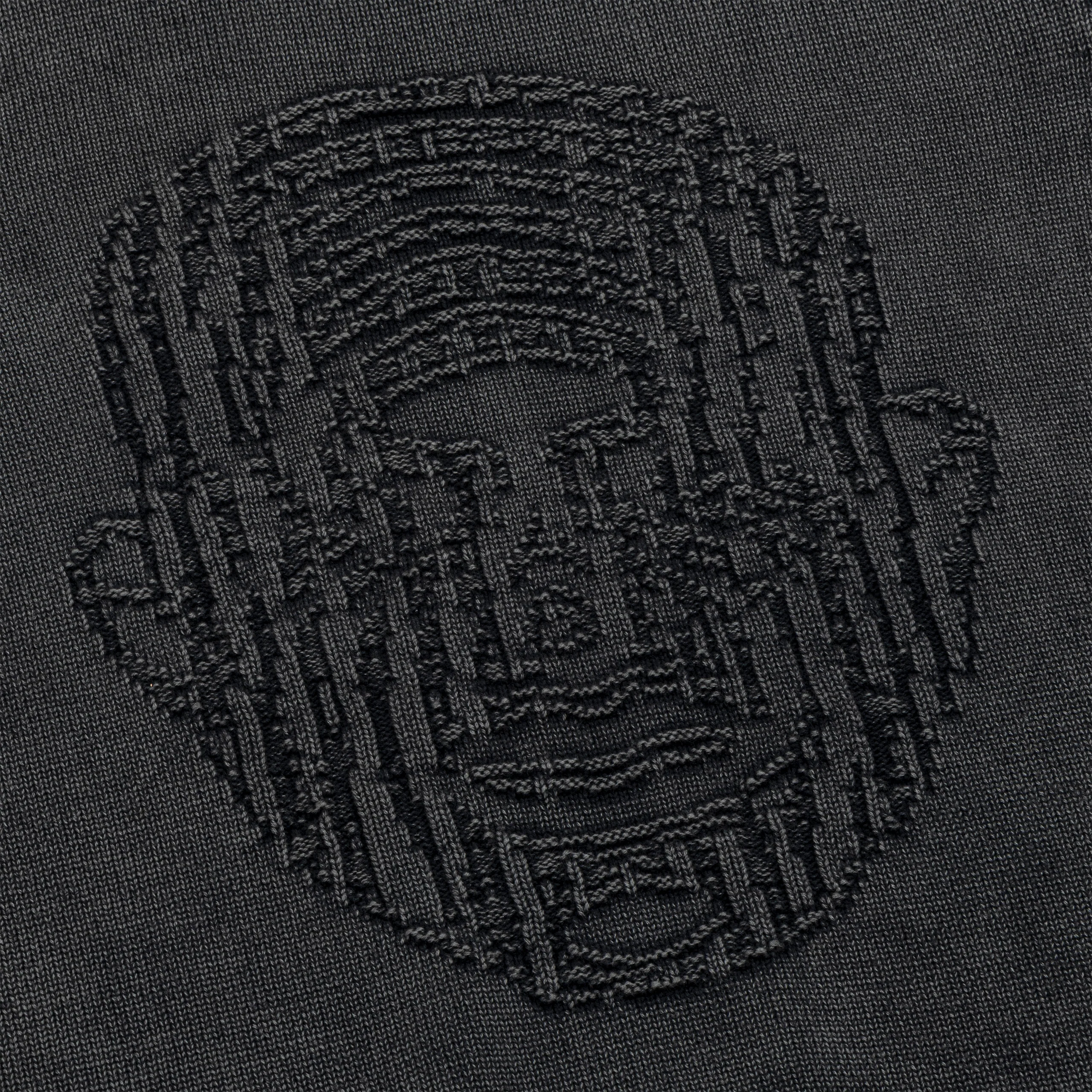 Graphite Washed Logo Sweater - Image 2