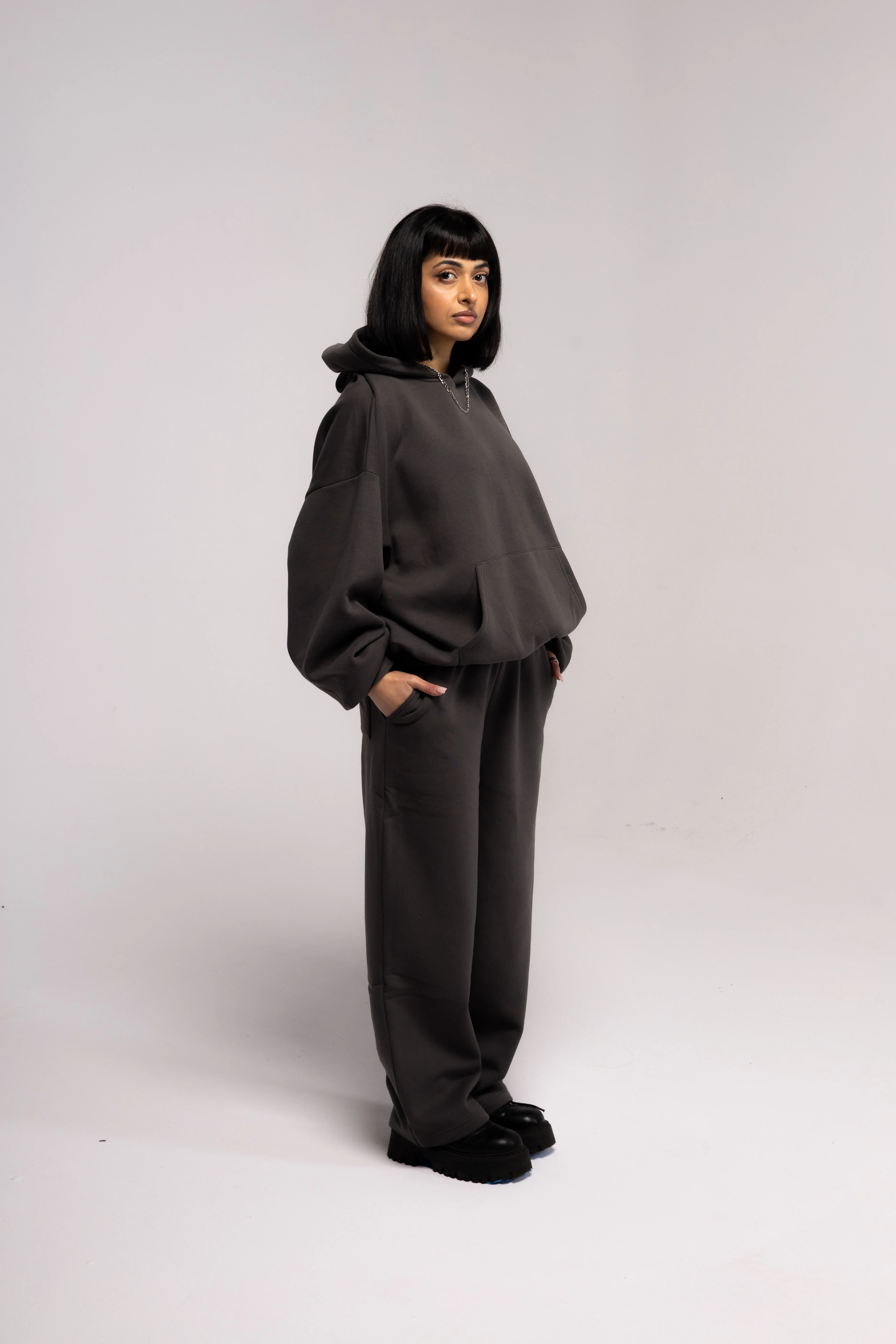 Onyx Basic Baggy Hoodie - Image 10