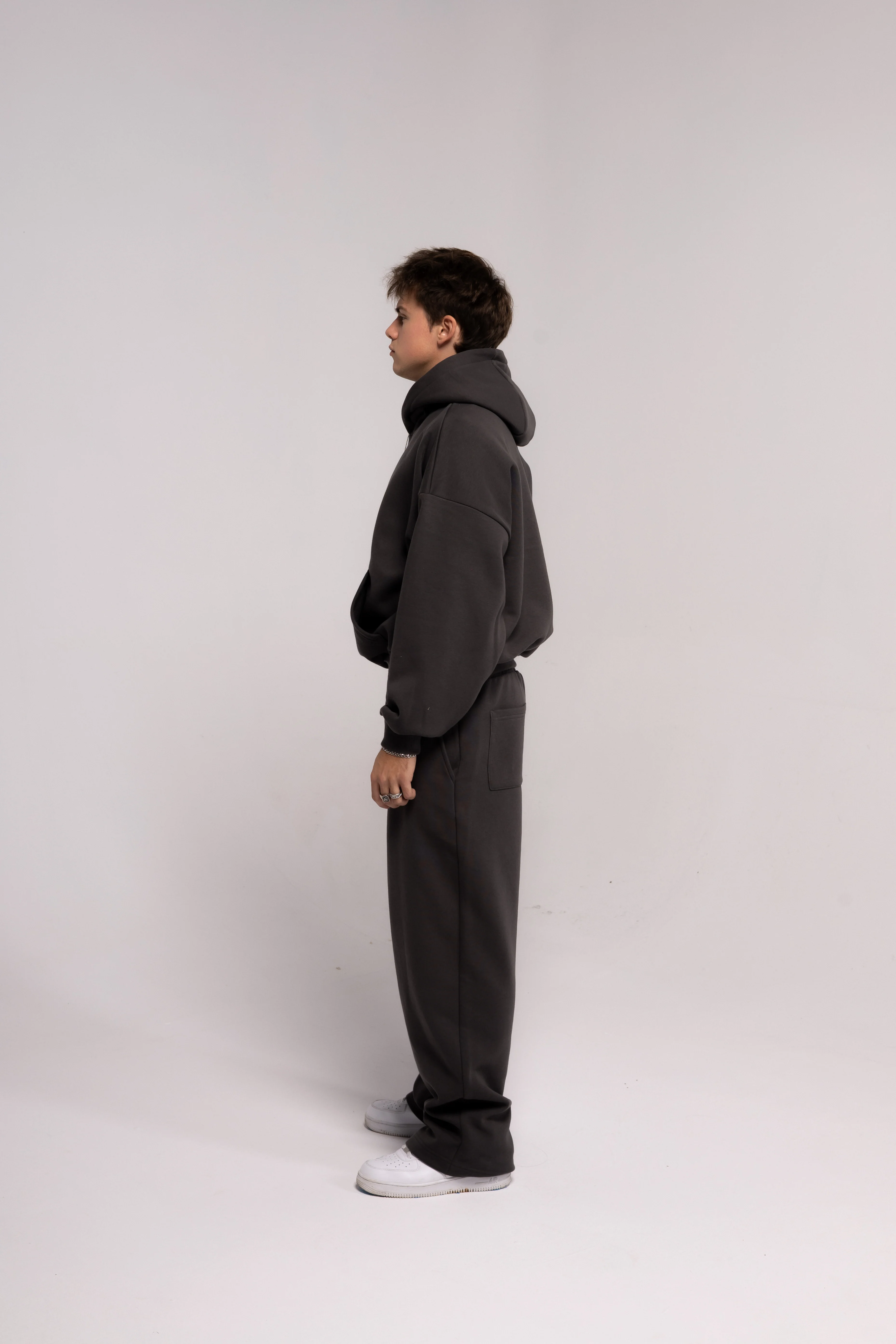 Onyx Basic Baggy Hoodie - Image 6