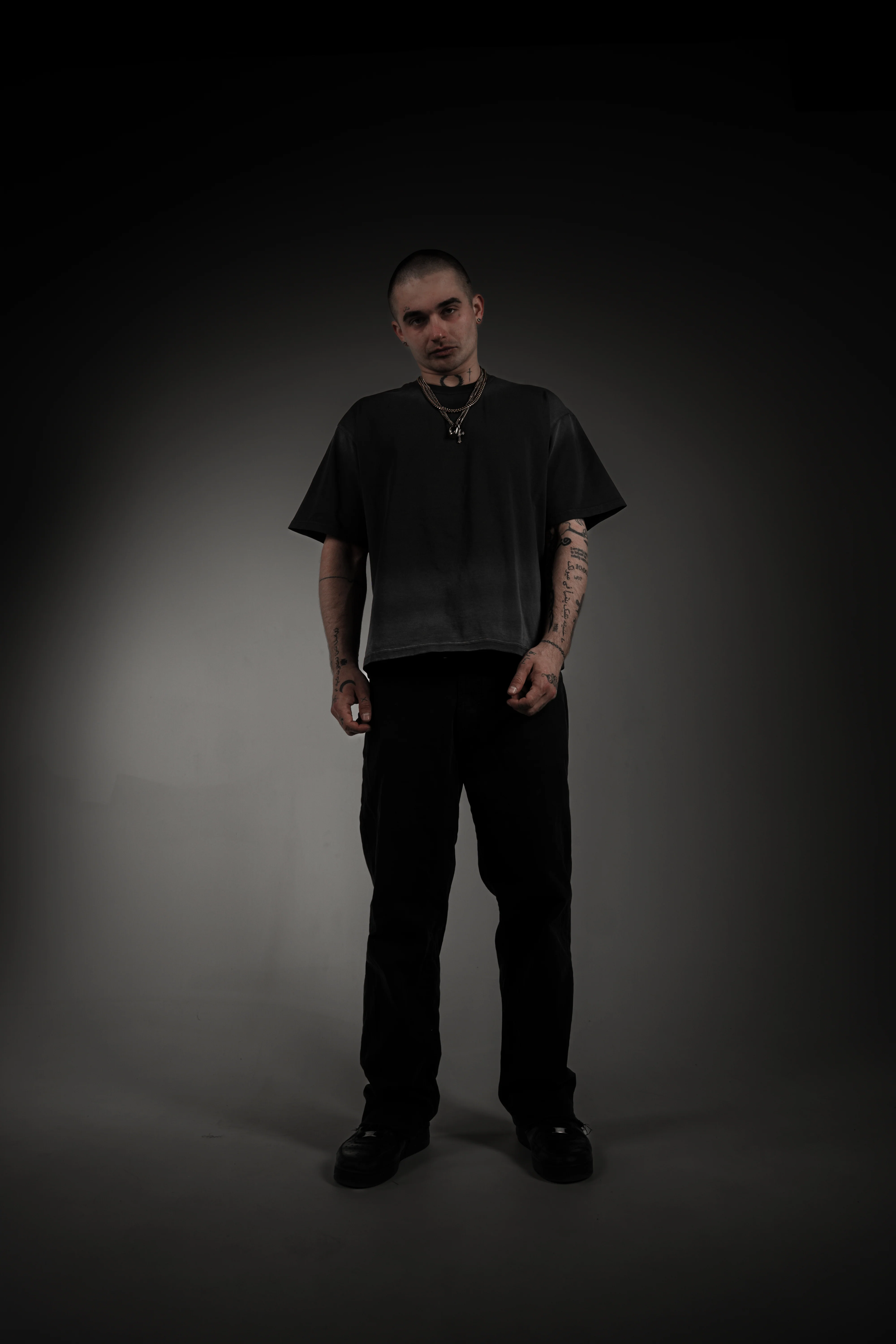 Washed Series Black T-shirt - Image 7