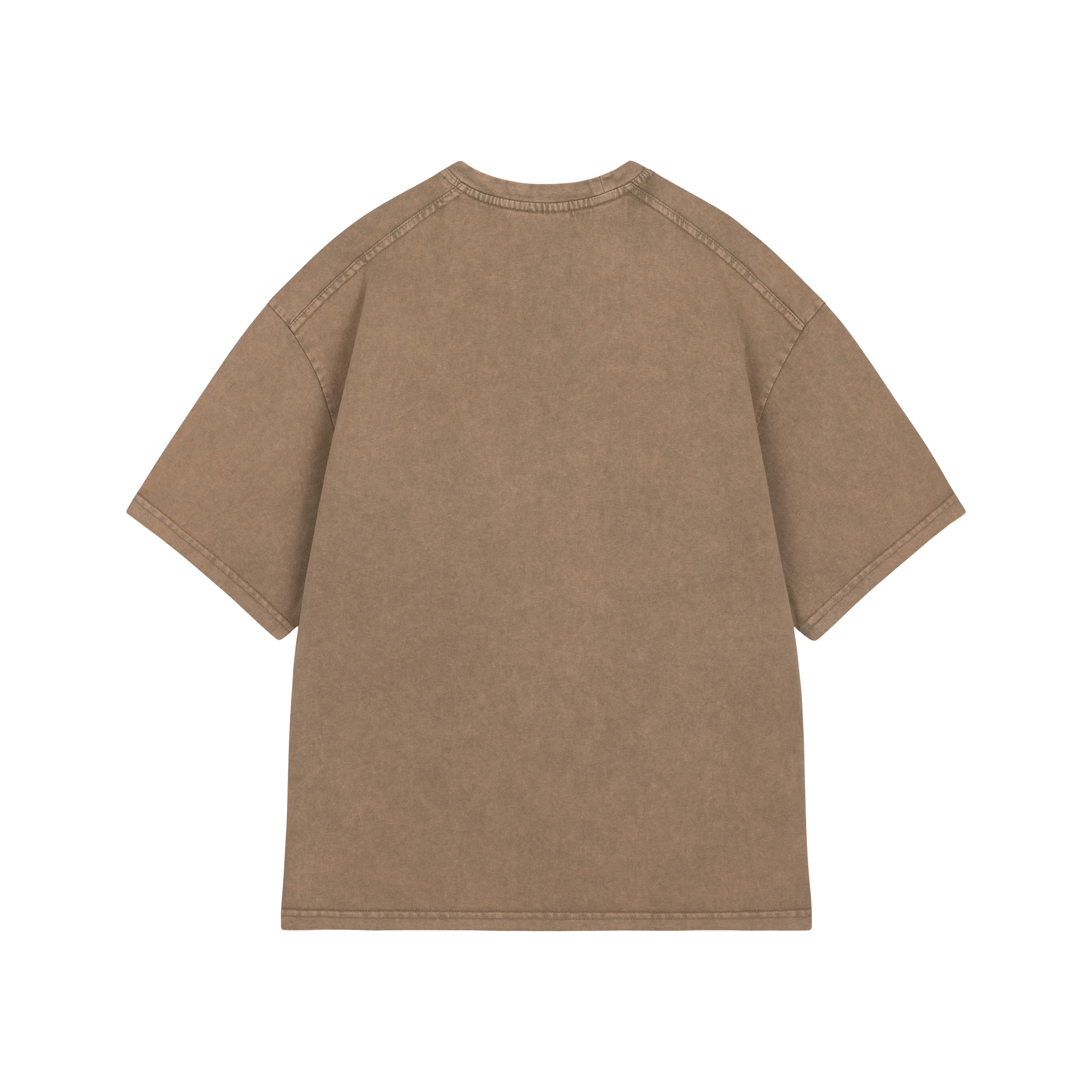 Washed Series Brown T-shirt - Image 3