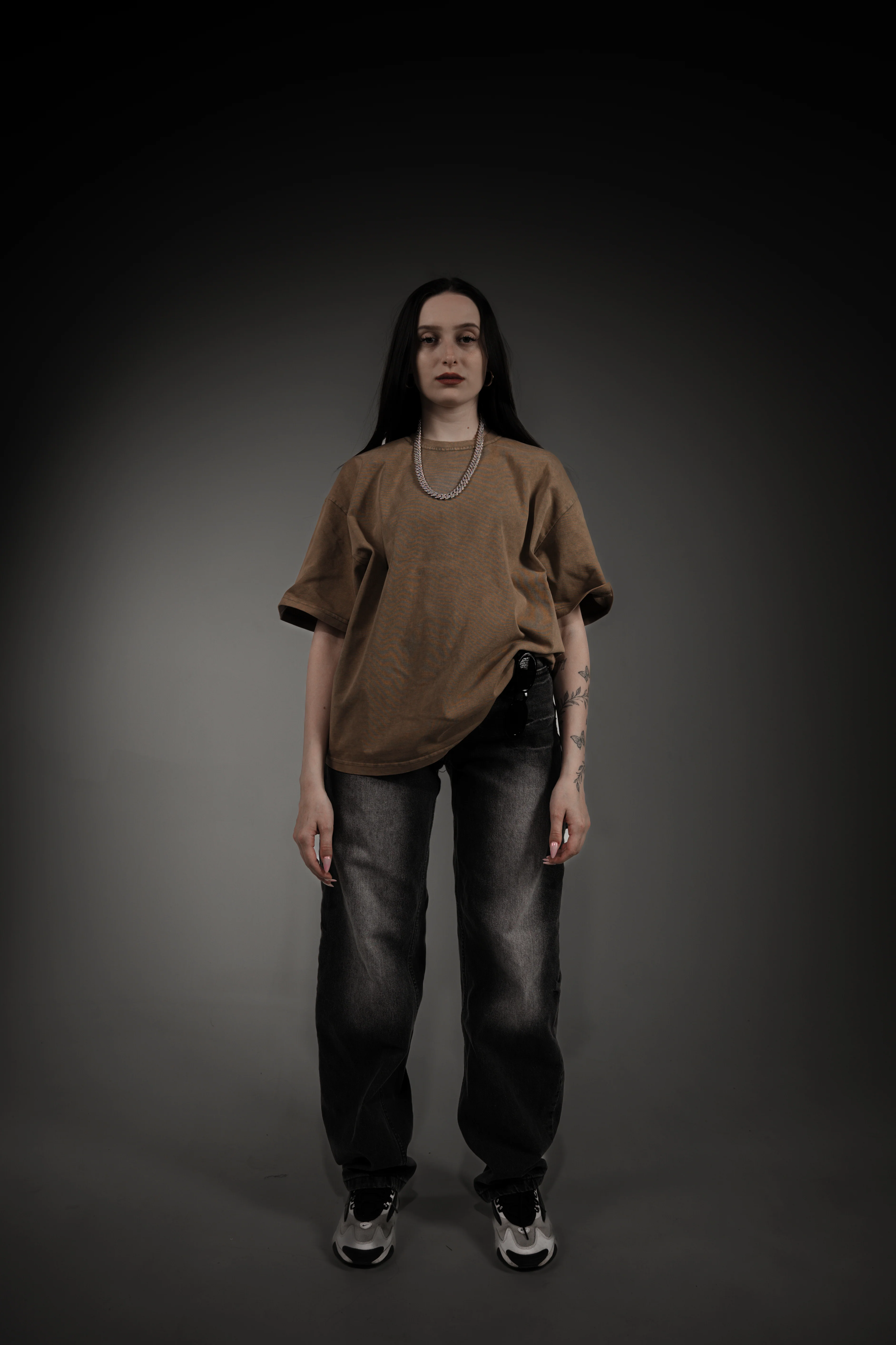 Washed Series Brown T-shirt - Image 7